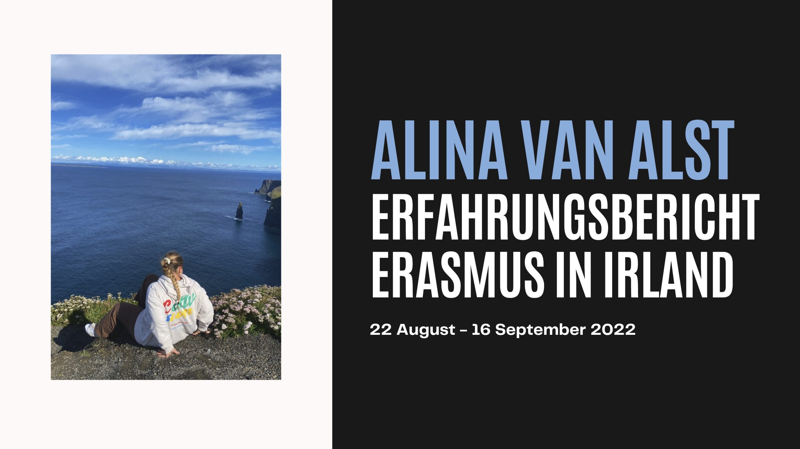 alt="Erasmus plus in Irland, Erfahrungsbericht von Alina van Alst"